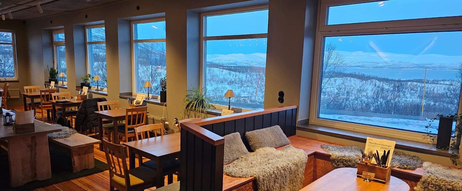 Swedish Lapland mountain scenery