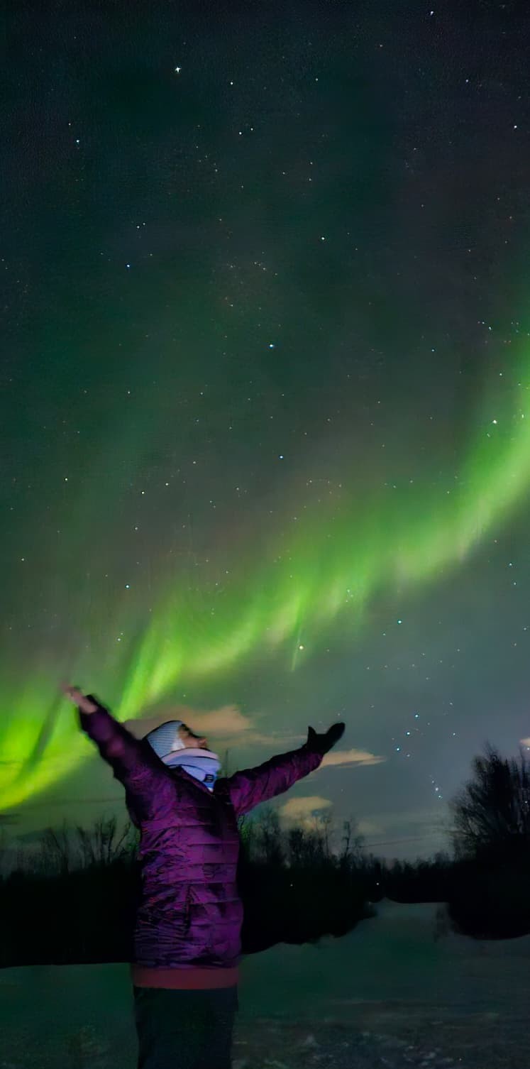 Northern Lights tour in Kiruna Sweden - see aurora borealis with expert guides